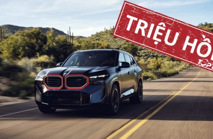 BMW triệu hồi X-series vì lỗi cảm biến dây an toàn